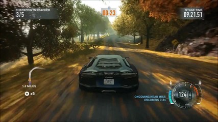 Nfs The Run - Lamborghini Aventador - Forest