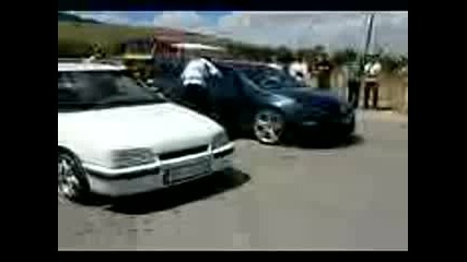 Opel Kadett Gsi Turbo .vs. Golf Vi R