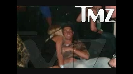 Cristiano Ronaldo and Paris Hilton