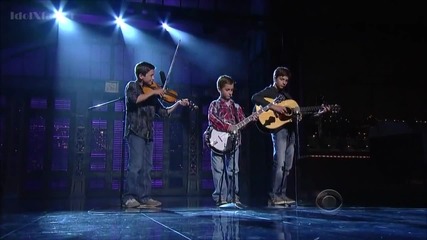 9-year-old Plays Banjo on David Letterman Show - Sleepy Man