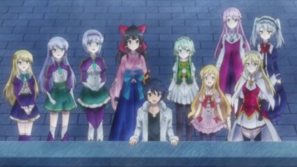 Isekai wa Smartphone to Tomo ni S02 E12 (eng sub) Final