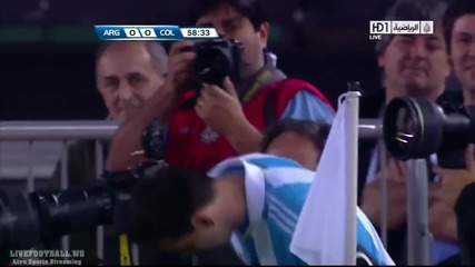 Лионел Меси - невероятни умения срещу Колумбия (2013)