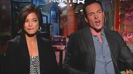 Kristin Kreuk and Chris Klein on Street Fighter 