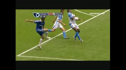 Chelsea FC Vs Portsmouth Highlights 17-08-08