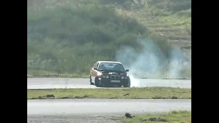 Bmw E34 V8 drifting
