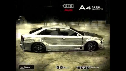 My Cars in Nfs Mw part2