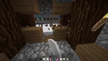 Minecraft - Mutant Snow Golems vs Mutanat Enderman
