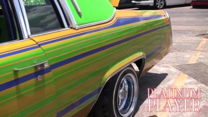 Candy Patterned Lowrider- The Lone Star Series