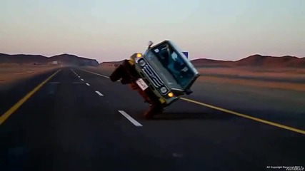 Араби показват stunt умения