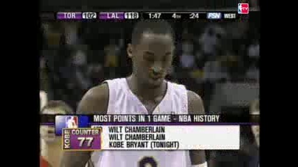 Kobe Bryant 81 points game