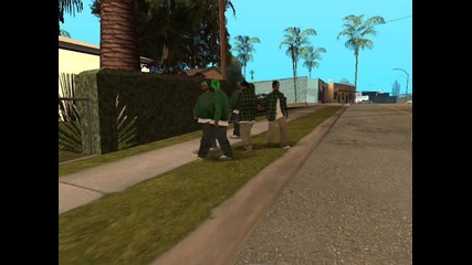 Gta San Andreas Grove Street gangsta 