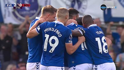 Everton with a Spectacular Goal vs. Bournemouth