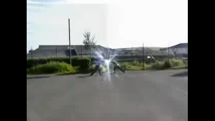 chidori (raikiri) Vs Rasengan (not anime)