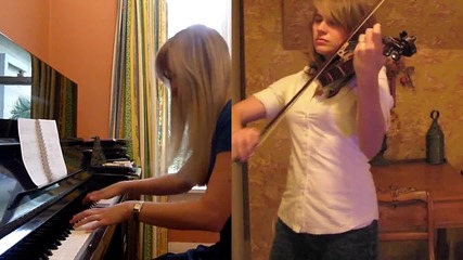 Skyrim Theme Piano Violin Medley with Lara