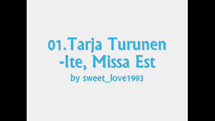 01.tarja Turunen - Ite, Missa Est *My Winter Storm*