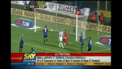 Atalanta 2 - 5 Juventus (serie A 7.11.09) [hq]