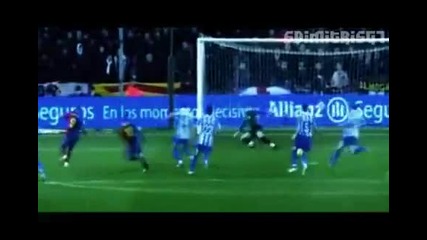 Топ 10 гола на Меси за 2009 - та година 