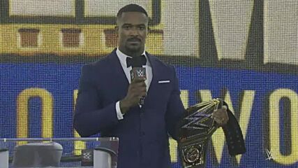 Montez Ford receives National Medal of Honor Inspire Award: WrestleMania Launch Party, Aug. 11, 2022
