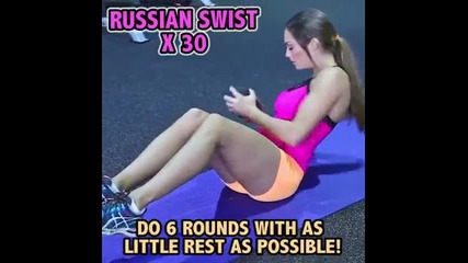 Total body 6 rounds