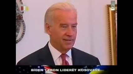 U.s. Vp Joe Biden - visit in republik of kosova - 21.05.2009