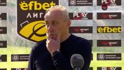 Илиан Илиев след загубата на Черно море от Славия