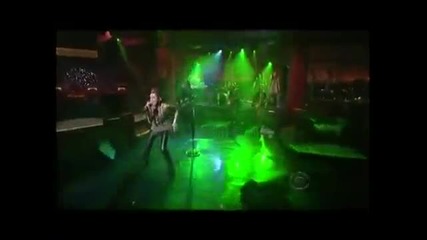 Miley Cyrus - Can`t Be Tamed * Live With David Letterman *