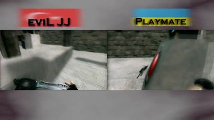 [counter Strike 1.6] evil Jj vs Playmate [ml monsterbhop] (hd)
