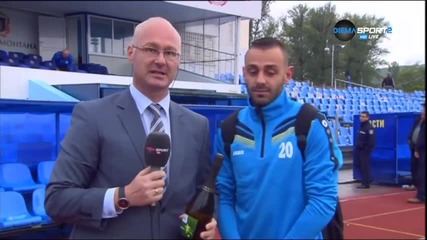 Играчът на мача Борислав Балджийски: Щастлив съм, че вкарах