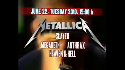 Metallica, Rammstein, Manowar live in Sofia, Bulgaria - Sonisphere Festival 