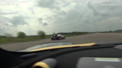 Bugatti Veyron 16.4 vs Koenigsegg Agera S Hundra
