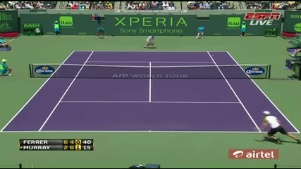 Andy Murray Vs David Ferrer Finals Atp Miami 2013