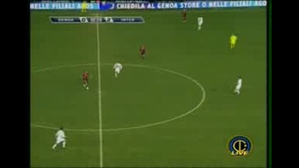 Genoa - Inter 0 - 2 Highlights Scarpini