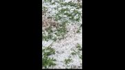 Порои с градушки удариха много места в страната