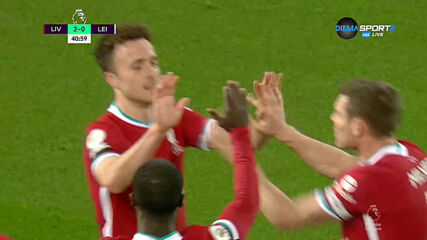 Ливърпул - Лестър 2:0 /първо полувреме/