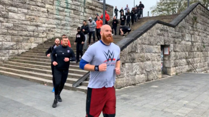 The WWE tryout camp runs through Cologne, Germany