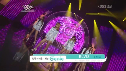 (hd) Aoa - Elvis ~ Music Bank (17.08.2012)