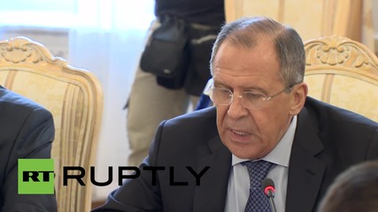 Russia: FM Lavrov meets Organisation of Islamic Cooperation head