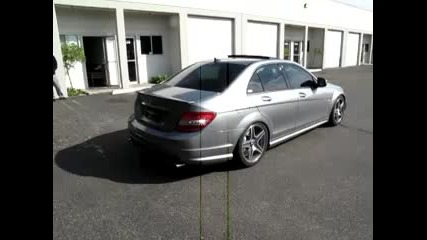 Mercedes Benz C63 Exhaust