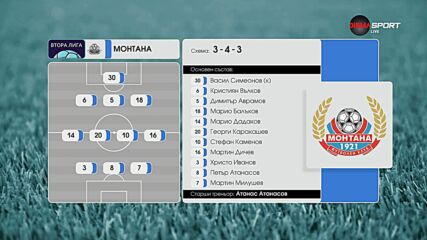 Фратрия - Монтана /състави/