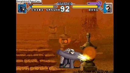 Naruto M.u.g.e.n Chibi Sasuke Vs Dosu