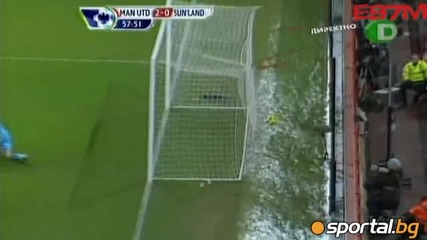 26.12.2010 Манчестър Юнайтед - Съндърланд 5:0 Димитър Бербатов 