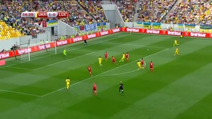 Украйна - Люксембург 3:0