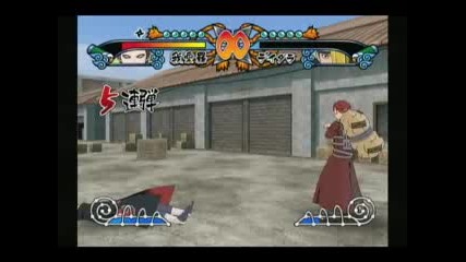 Gaara vs. Deidara (shippuuden) Game Play
