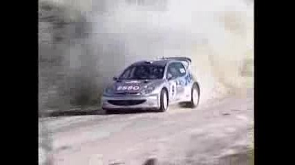 Peugeot 206 Wrc In Original Sound - 2000 Season