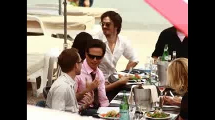 New photos of Nina and Ian on Monte Carlo Beach, June 8, 2010 