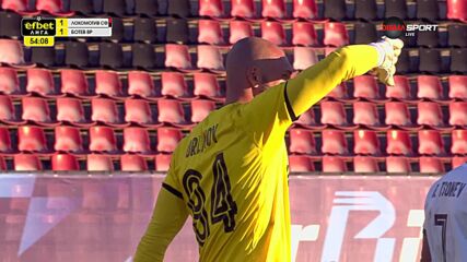 Goal by Lokomotiv Sofia