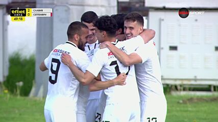 Goal by Slavia Sofia
