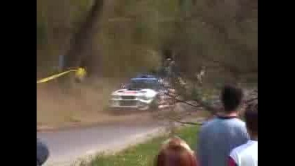 Impresa Wrc Crash - Werdestein Rallye 2002