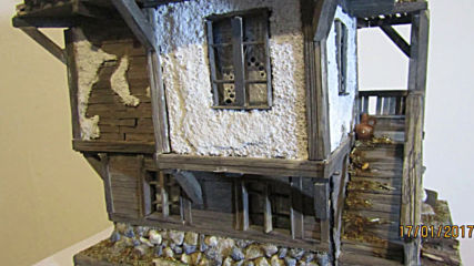 Стара къща макет(diorama model of realistic bulgarian house)