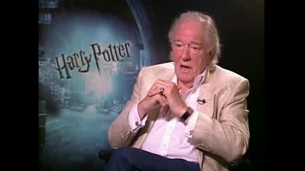 Michael Gambon - интервю Harry Potter and the Half - Blood Prince - част 2